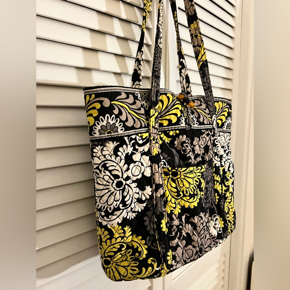 Vera Bradley large tote bag in the retired Baroque pattern